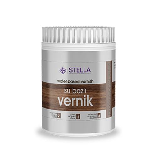 STELLA ÖZEL SU BAZLI VERNİK ŞEFFAF 2,5 LT